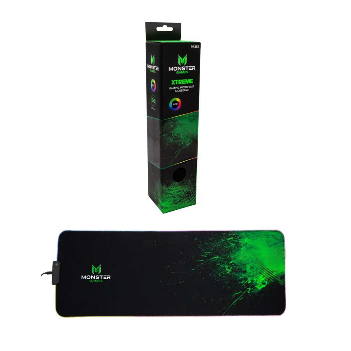 Pad Mouse Rgb 80X30 Monster